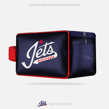 Mississauga Jets Embroidered Shower/Accessory Bag