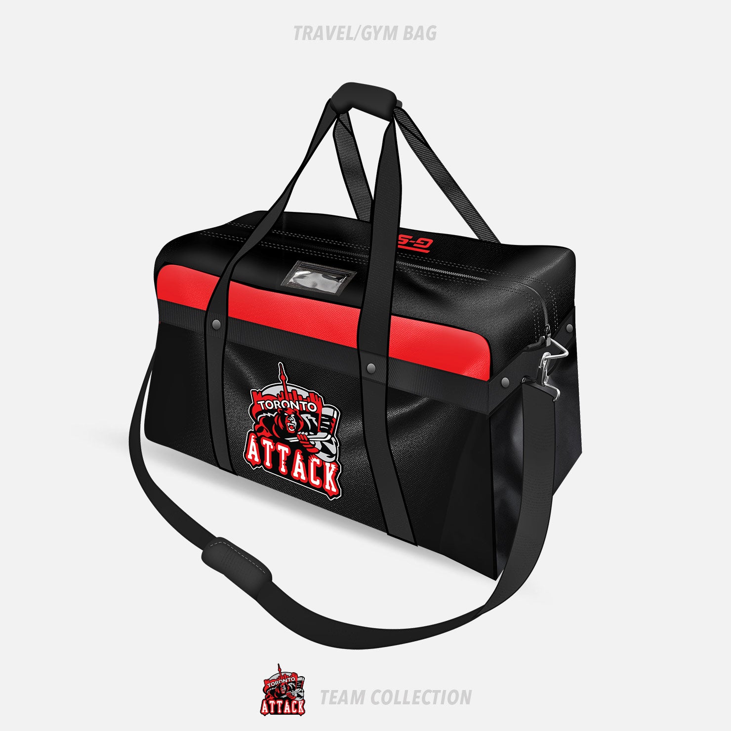 Toronto Attack Travel/Gym Bag - Toronto Attack Team Collection