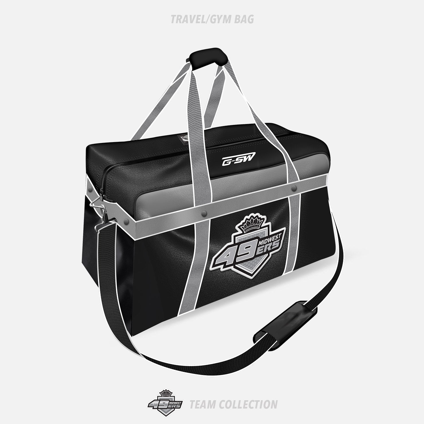 Midwest 49ers Hockey Travel/Gym Bag