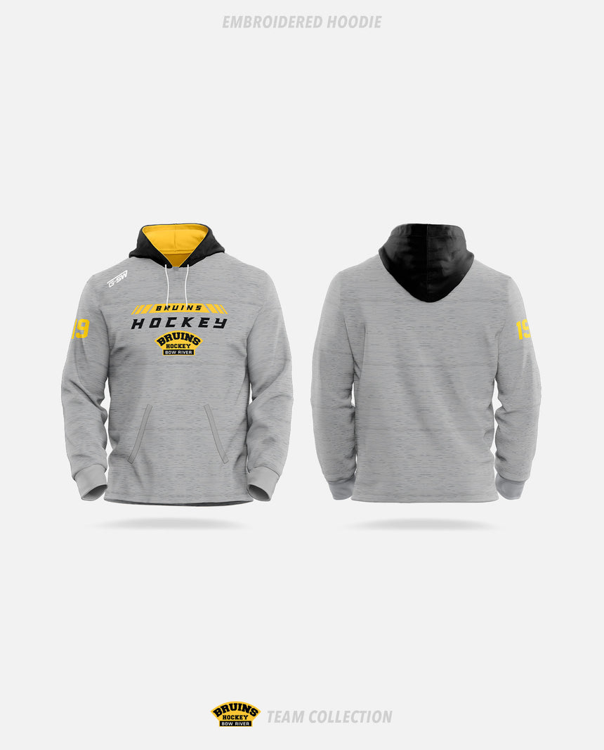 Bow River Bruins Embroidered Hoodie