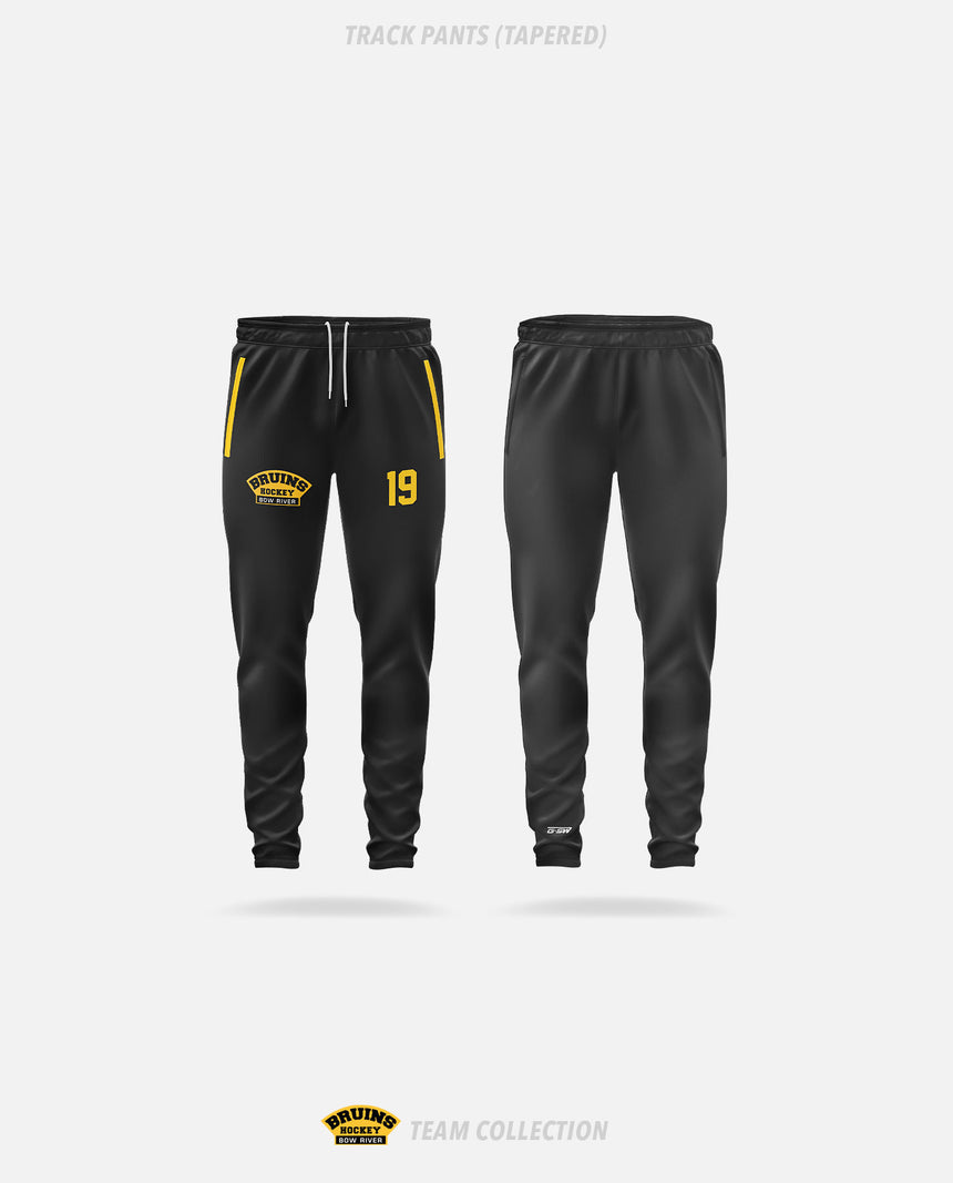 Bow River Bruins Track Pants (Tapered) - Bow River Bruins Team Collection