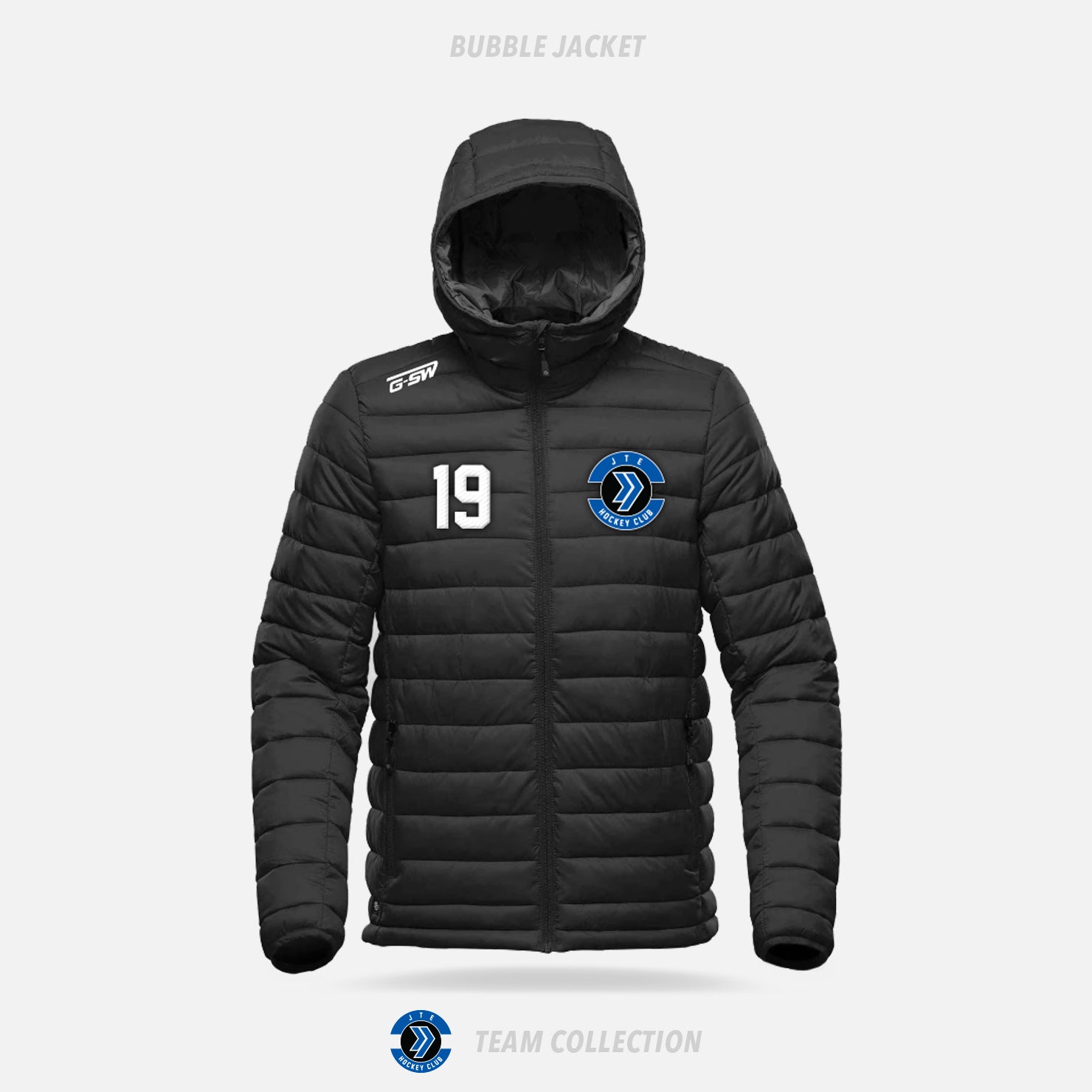 JTE Hockey Club Bubble Jacket