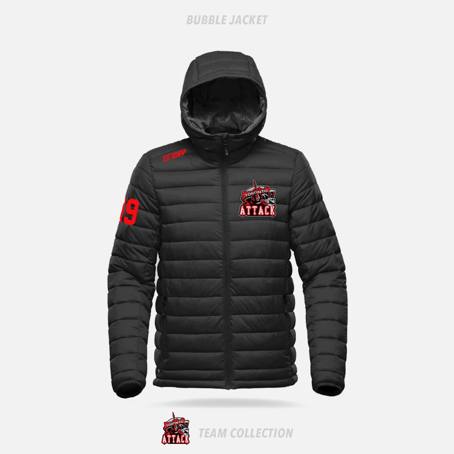 Toronto Attack Bubble Jacket - Toronto Attack Team Collection