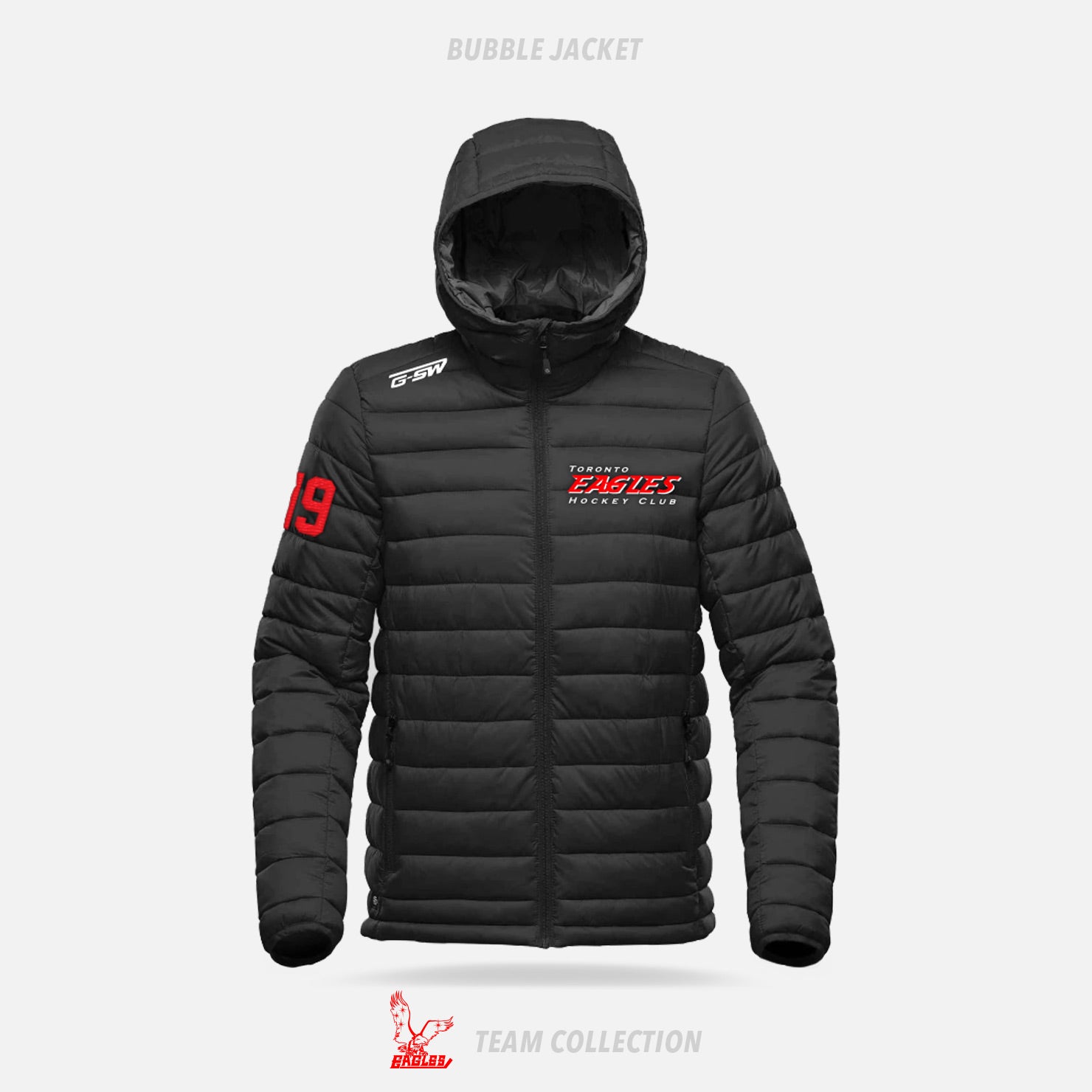 Toronto Eagles Bubble Jacket