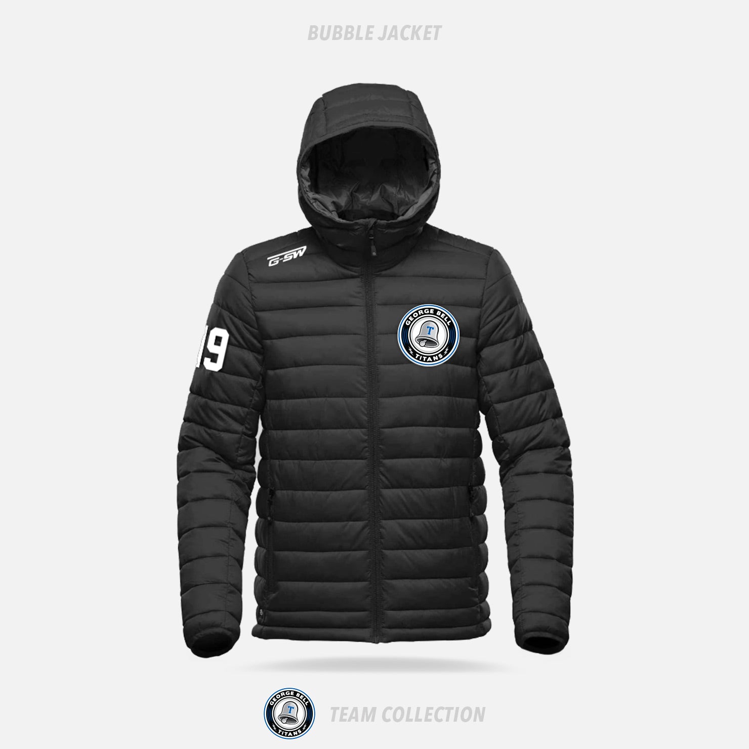 George Bell Titans Bubble Jacket - George Bell Titans Team Collection