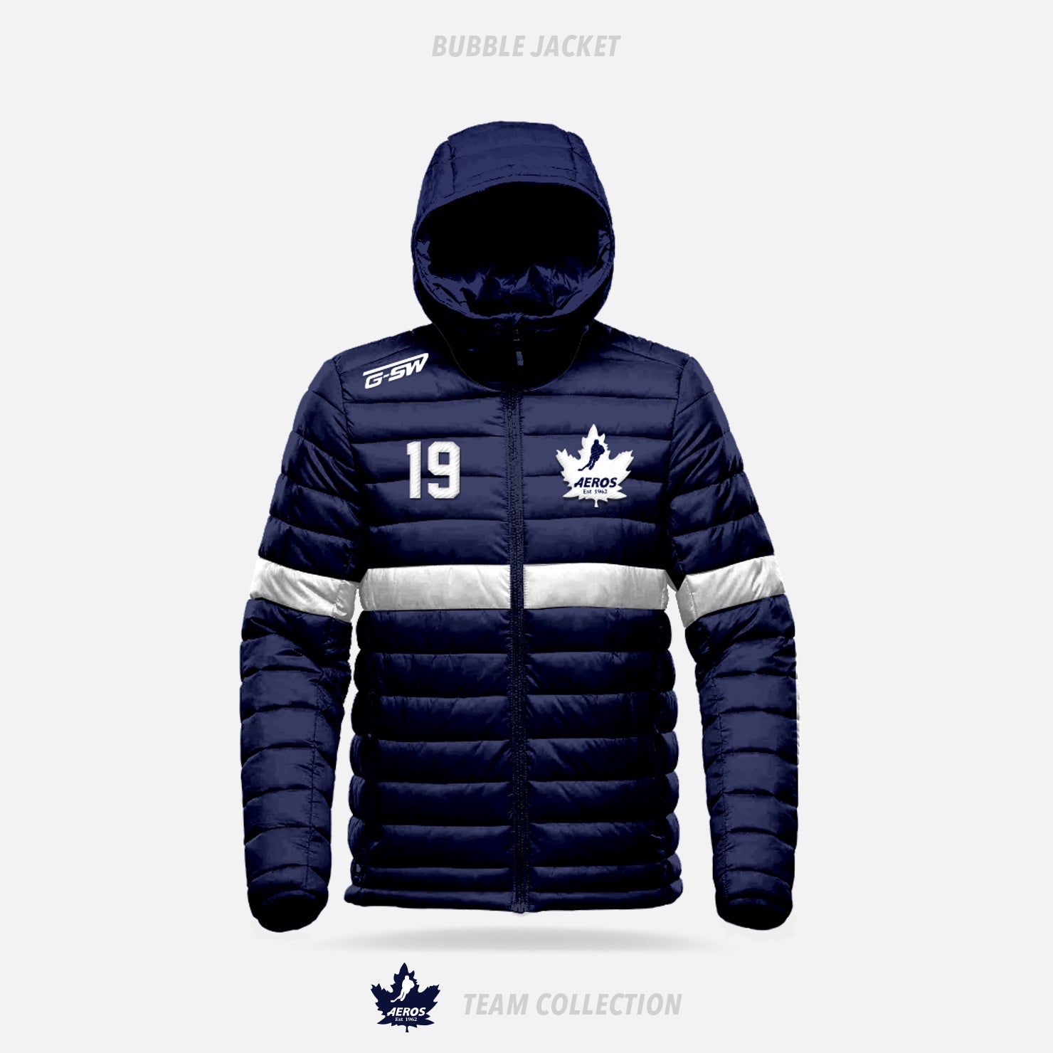 Toronto Aeros Bubble Jacket
