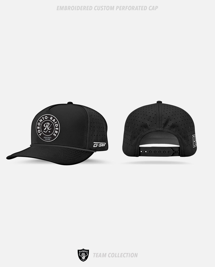 Toronto Raiders Embroidered Custom Perforated Cap