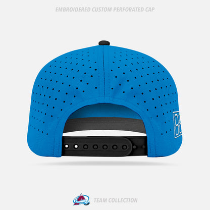 Avalanche Minor Sports Embroidered Custom Perforated Cap - Avalanche Minor Sports Team Collection