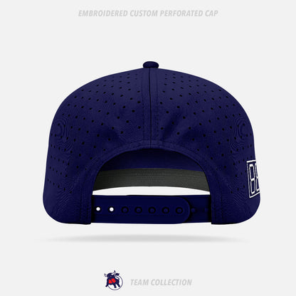 Faustina Toros Embroidered Custom Perforated Cap