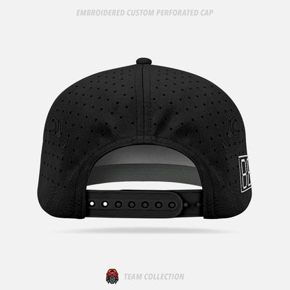 YYZ Combat Embroidered Custom Perforated Cap