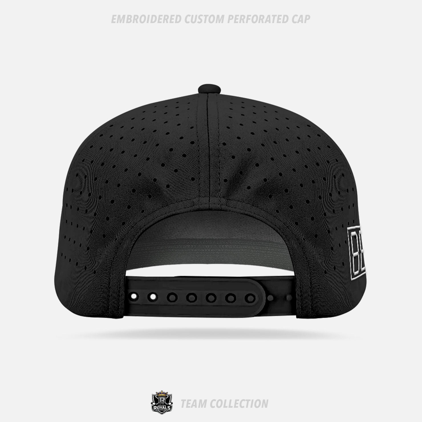 Young Royals Embroidered Custom Perforated Cap
