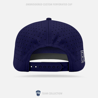 TOP Lacrosse Embroidered Custom Perforated Cap - TOP Lacrosse Team Collection