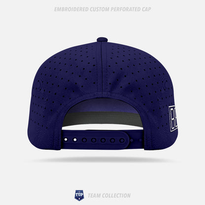 TOP Hockey Embroidered Custom Perforated Cap