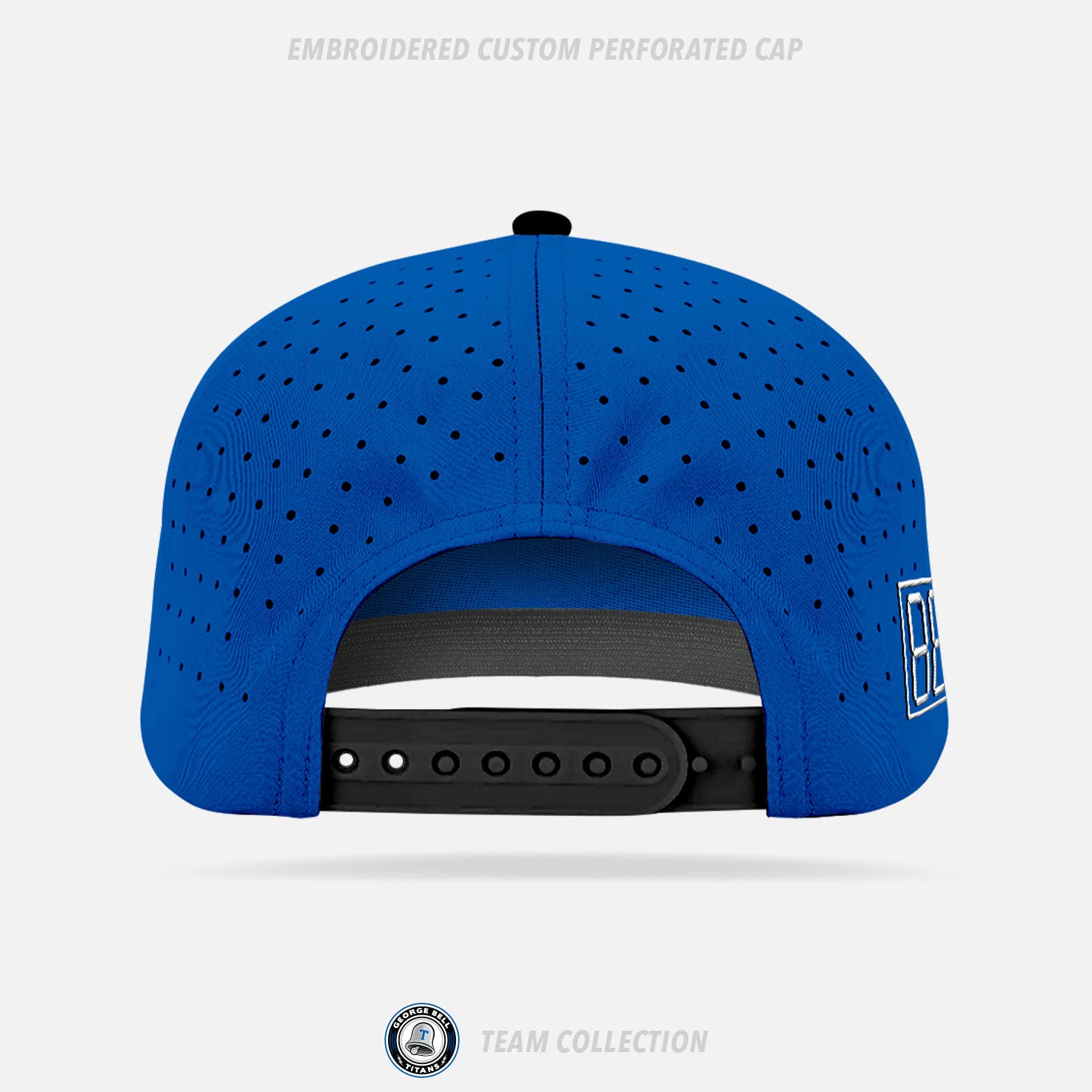 George Bell Titans Embroidered Custom Perforated Cap