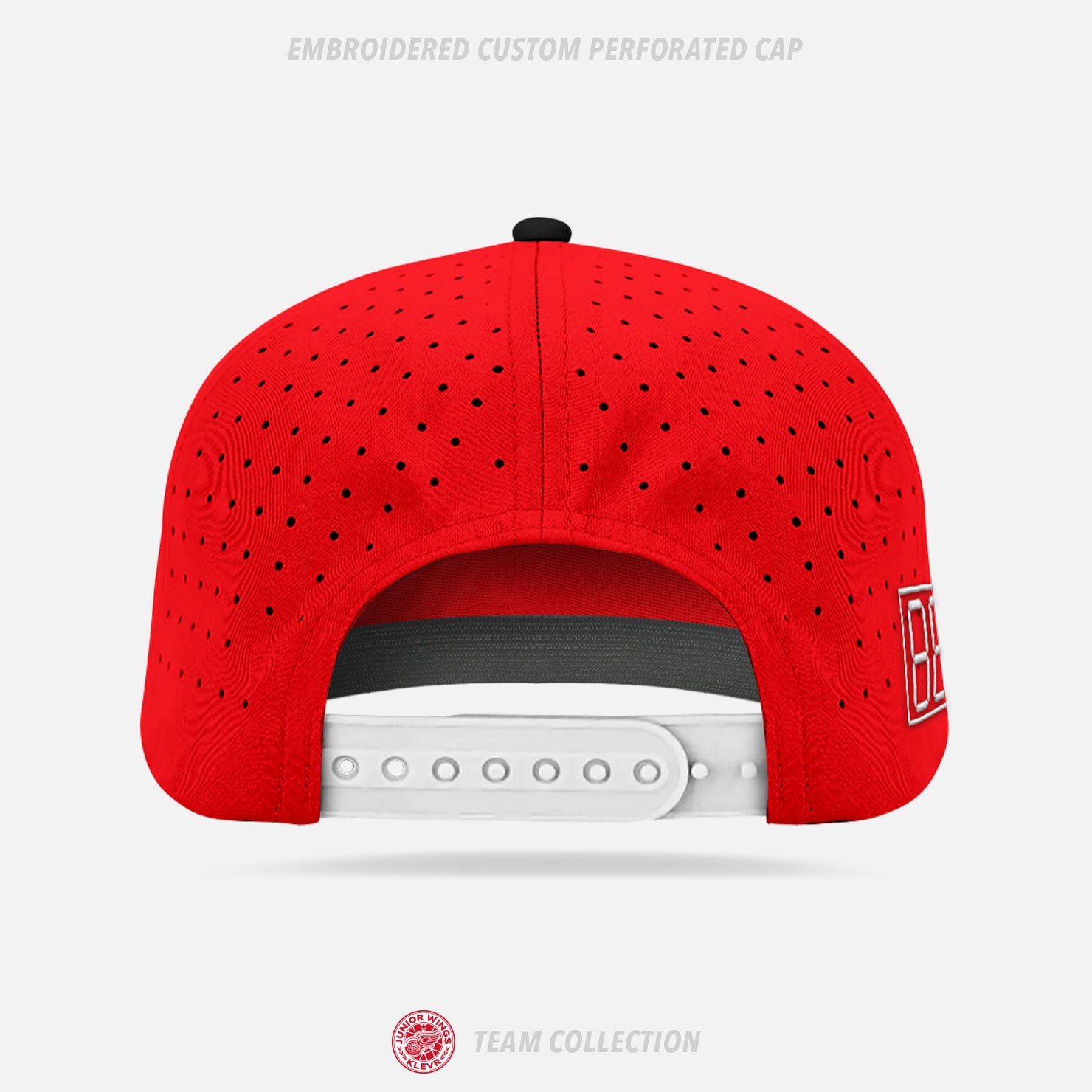 Junior Wings Embroidered Custom Perforated Cap
