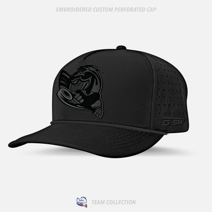 Victoria Village Mustangs Embroidered Custom Perforated Cap
