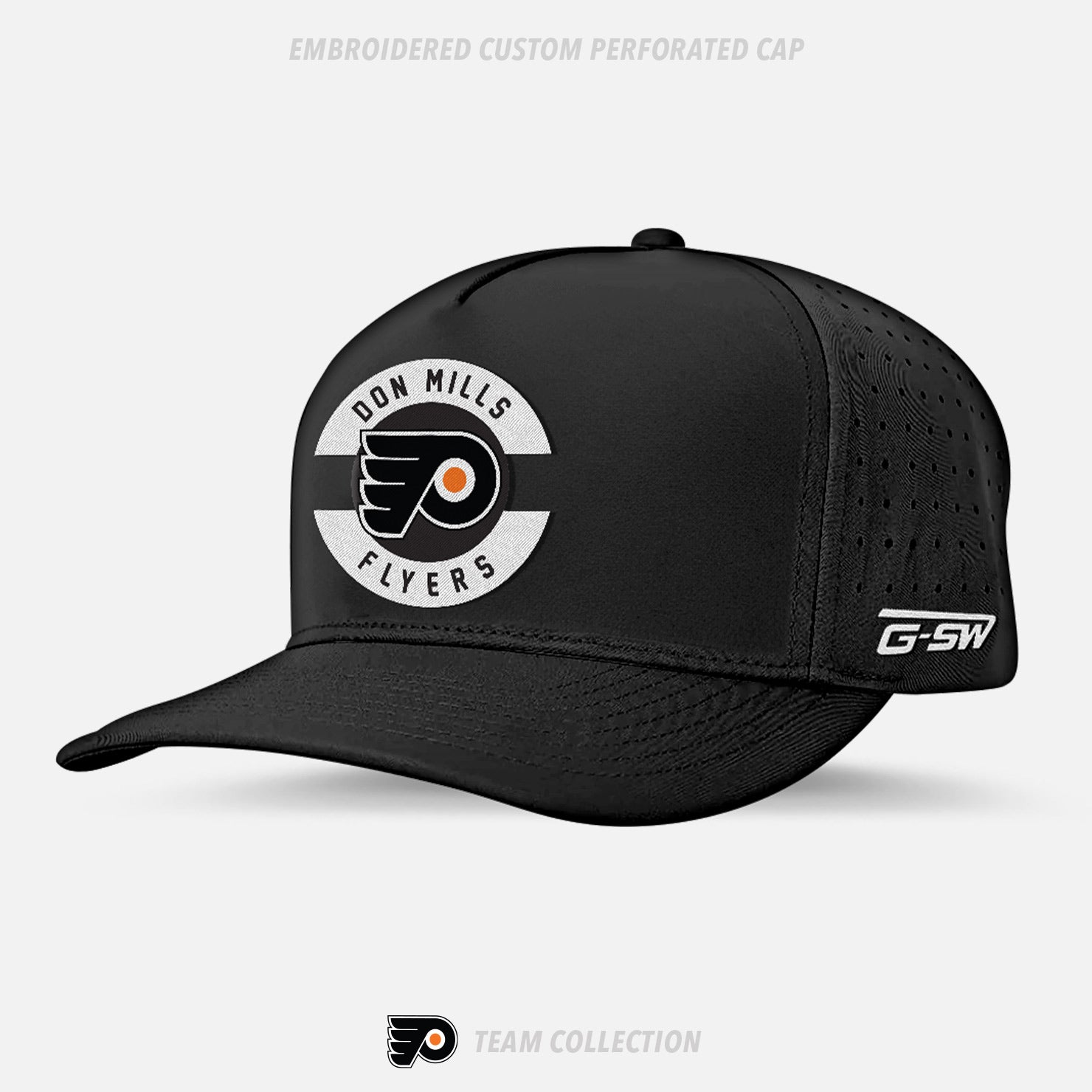 Don Mills Flyers Embroidered Perforated Cap - Don Mills Flyers Team Collection
