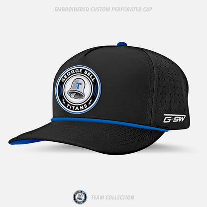 George Bell Titans Embroidered Perforated Cap - George Bell Titans Team Collection