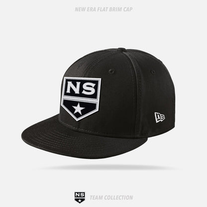 NS Stars New Era Flat Brim Cap - NS Stars Team Collection