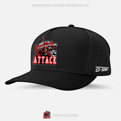 Toronto Attack Embroidered Custom Perforated Cap - Toronto Attack Team Collection
