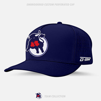 Faustina Toros Embroidered Custom Perforated Cap
