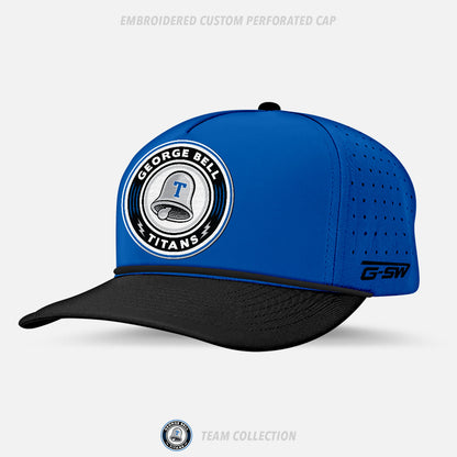George Bell Titans Embroidered Custom Perforated Cap