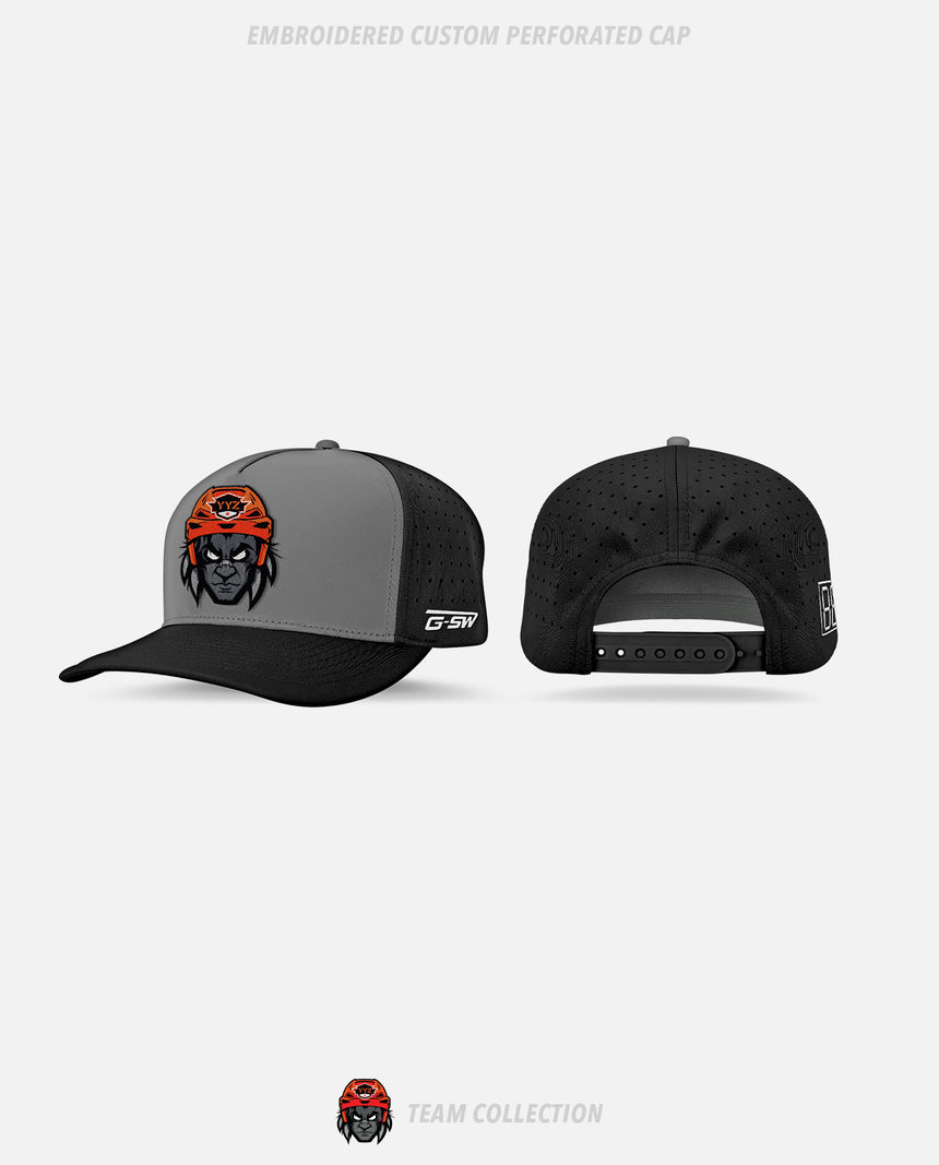 YYZ Combat Embroidered Perforated Cap - YYZ Combat Team Collection 