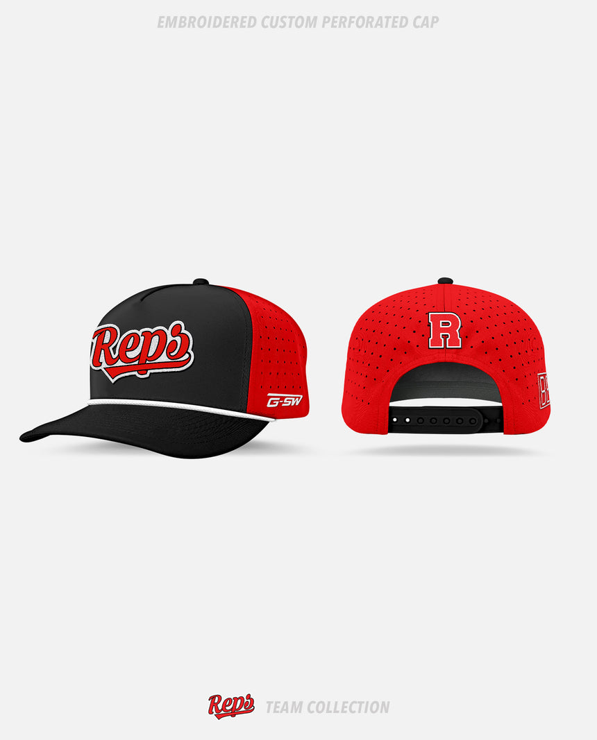 Mississauga Reps Embroidered Perforated Cap - Mississauga Reps Team Collection