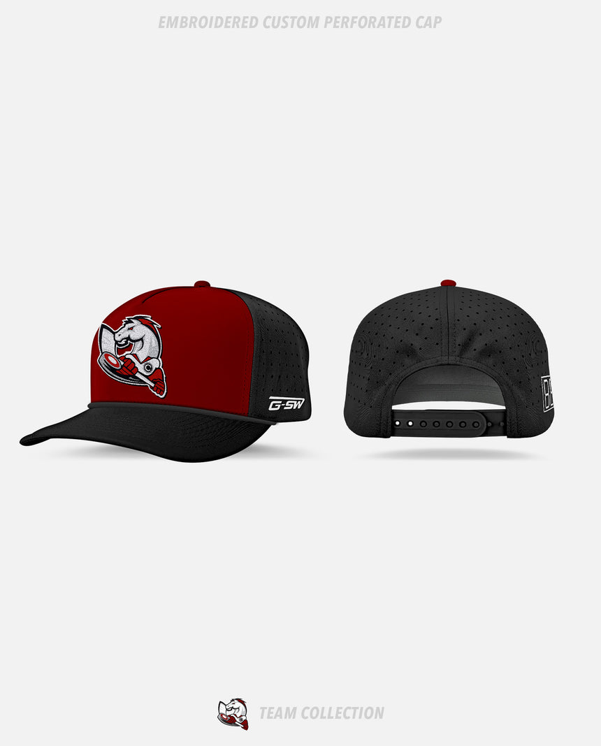 Don Mills Mustangs Embroidered Perforated Cap - Don Mills Mustangs Team Collection