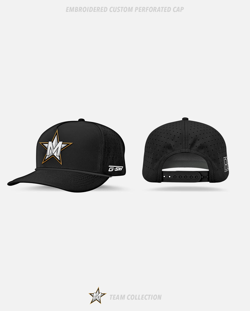 Mississauga Stars Embroidered Custom Perforated Cap - Mississauga Stars Team Colledtion