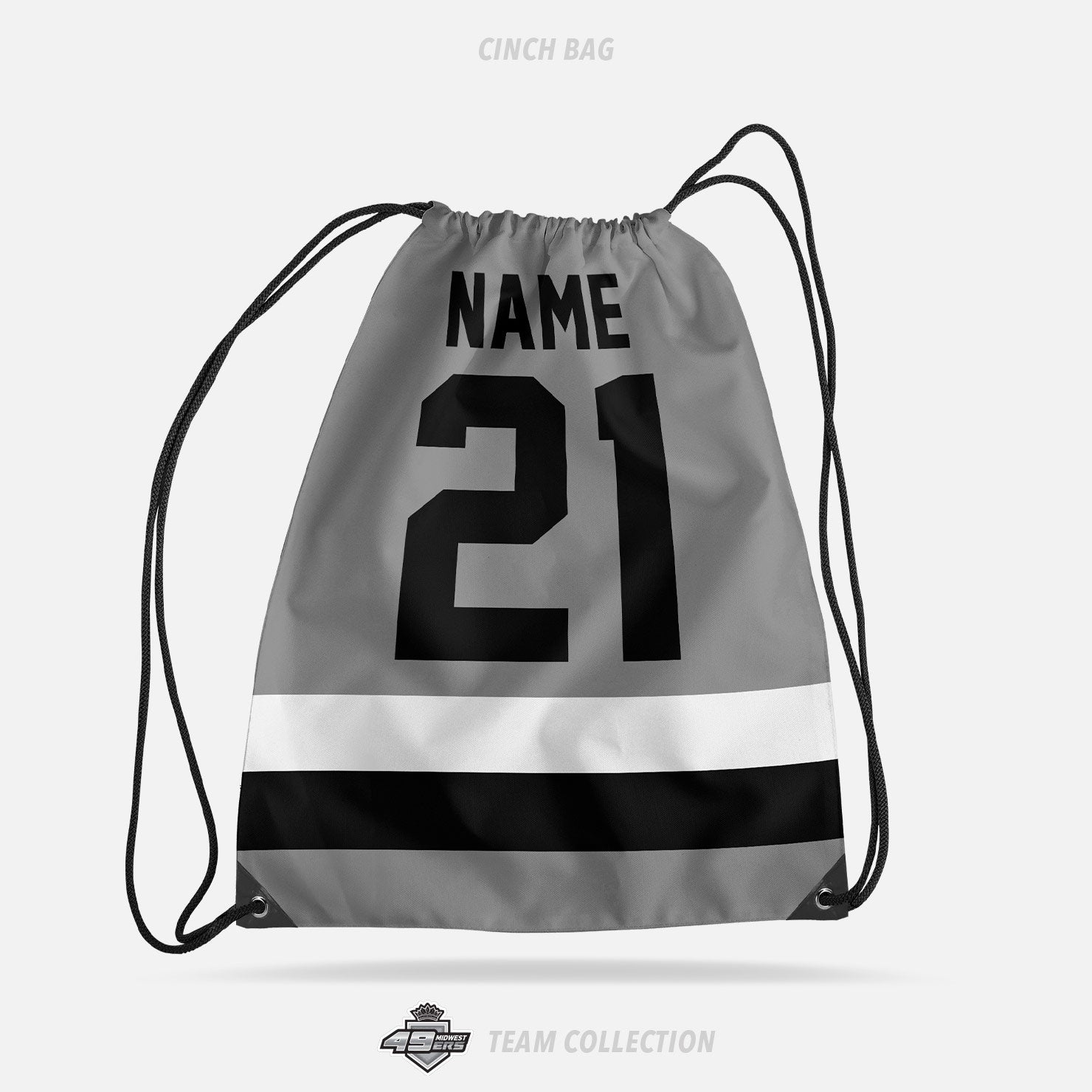Midwest 49ers Hockey Cinch Bag