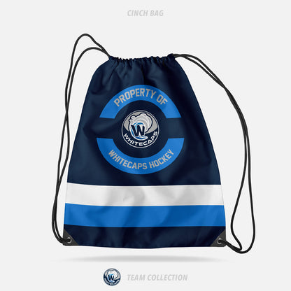 Whitecaps Hockey Cinch Bag