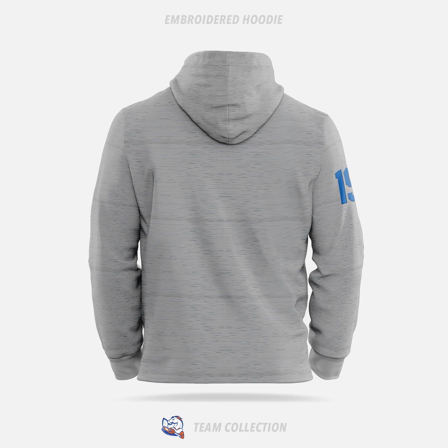 Victoria Village Mustangs Embroidered Hoodie
