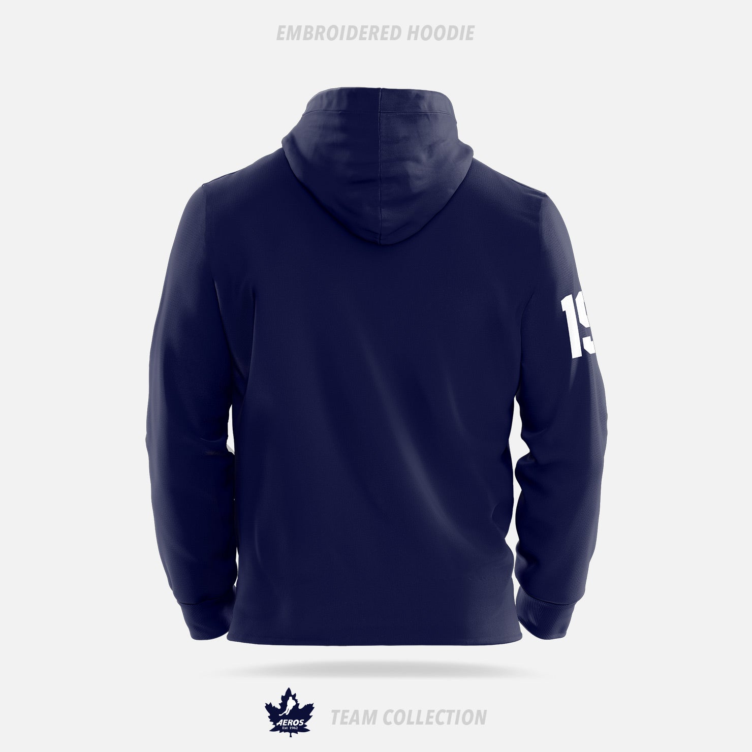 Toronto Aeros Embroidered Hoodie - Toronto Aeros Team Collection
