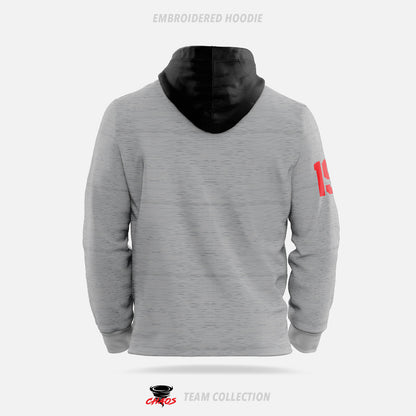 Chaos Hockey Embroidered Hoodie - Chaos Hockey Team Collection