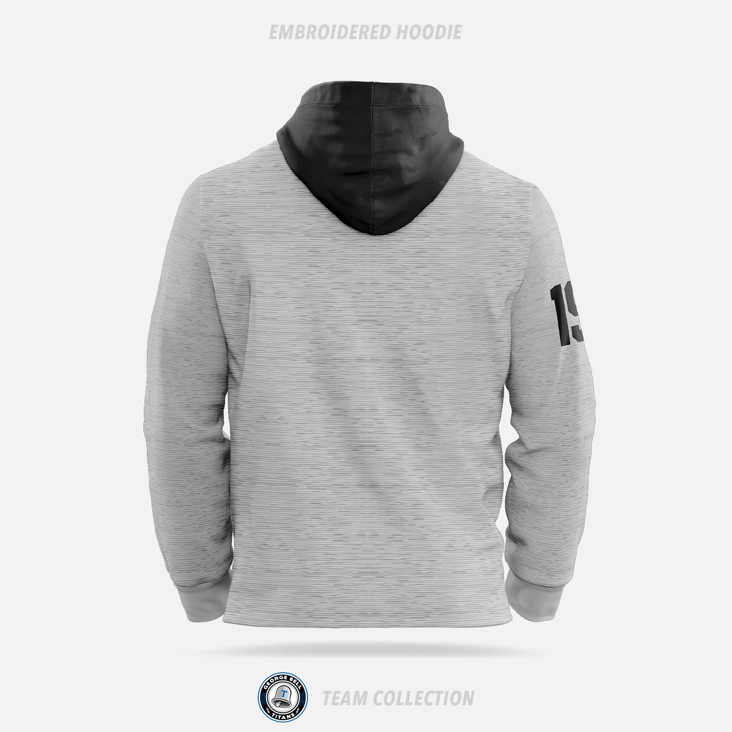 George Bell Titans Embroidered Hoodie - George Bell Titans Team Collection