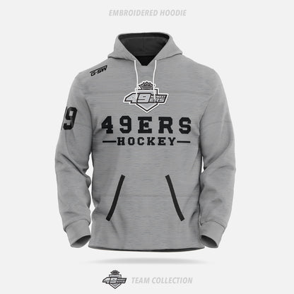 Midwest 49ers Hockey Embroidered Hoodie