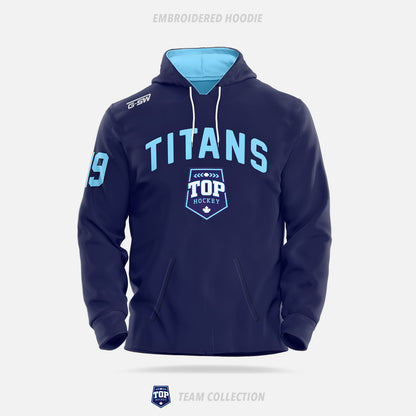 TOP Hockey Embroidered Hoodie - TOP Hockey Team Collection