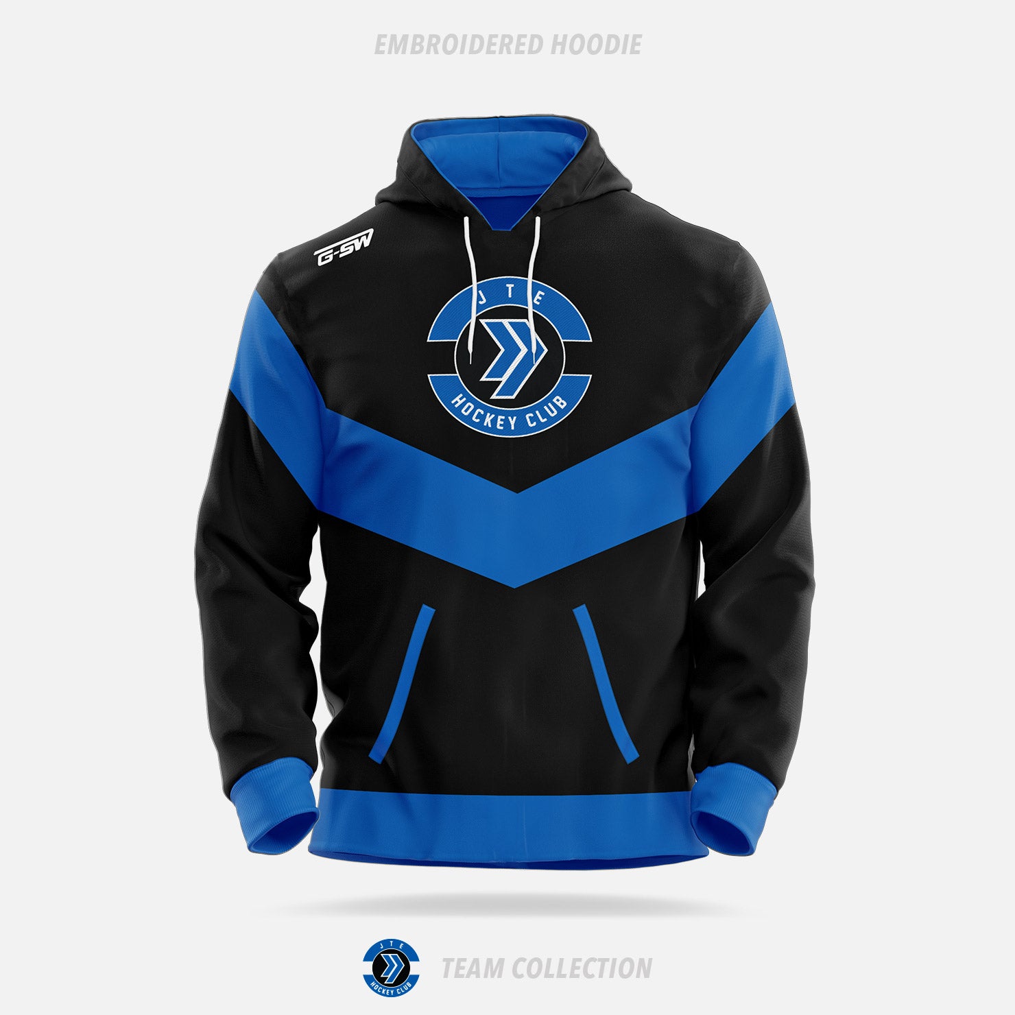 JTE Hockey Club Embroidered Hoodie