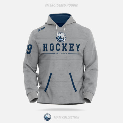 Whitecaps Hockey Embroidered Hoodie