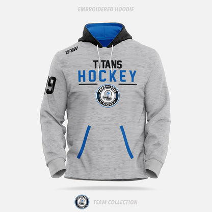 George Bell Titans Embroidered Hoodie - George Bell Titans Team Collection