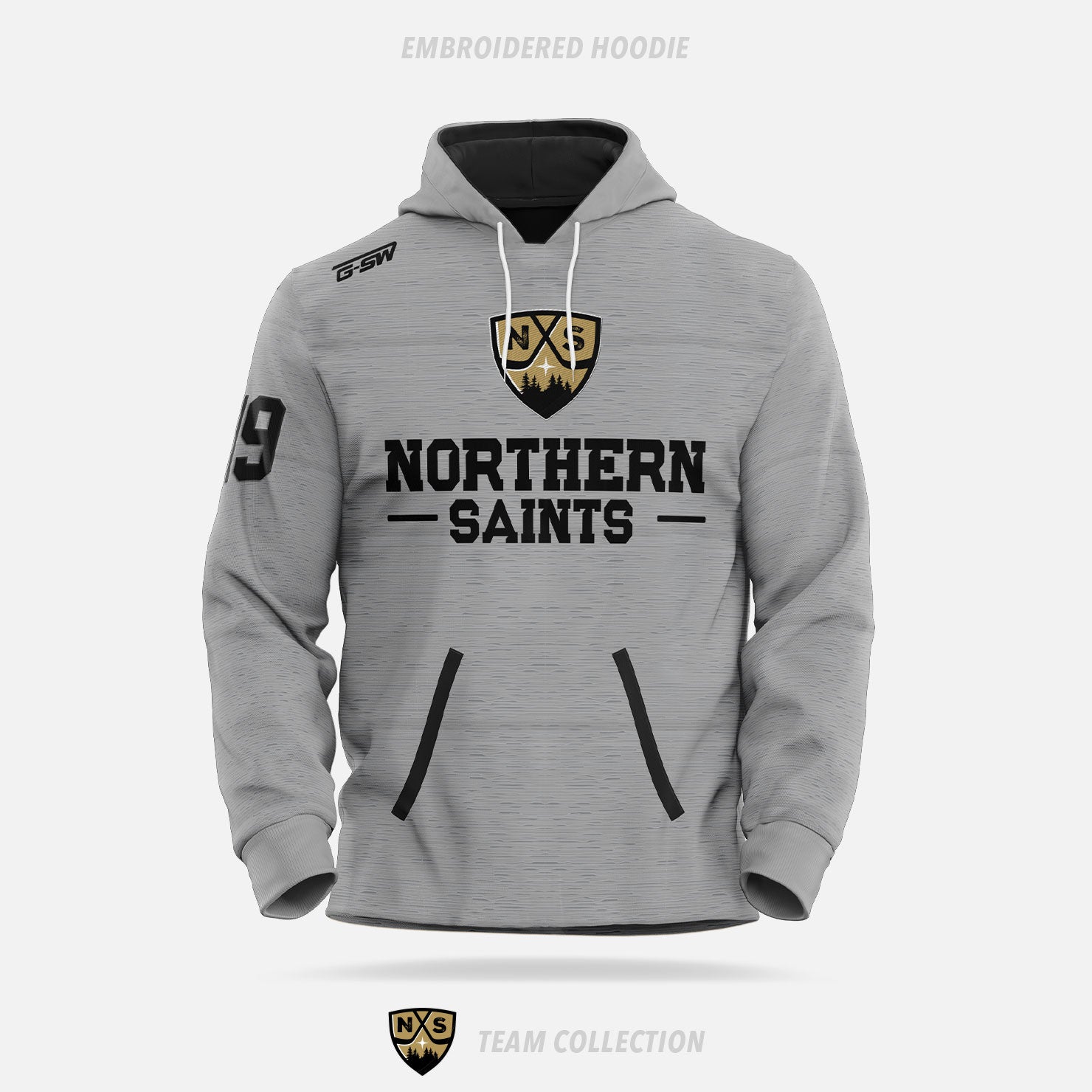 Northern Saints Embroidered Hoodie