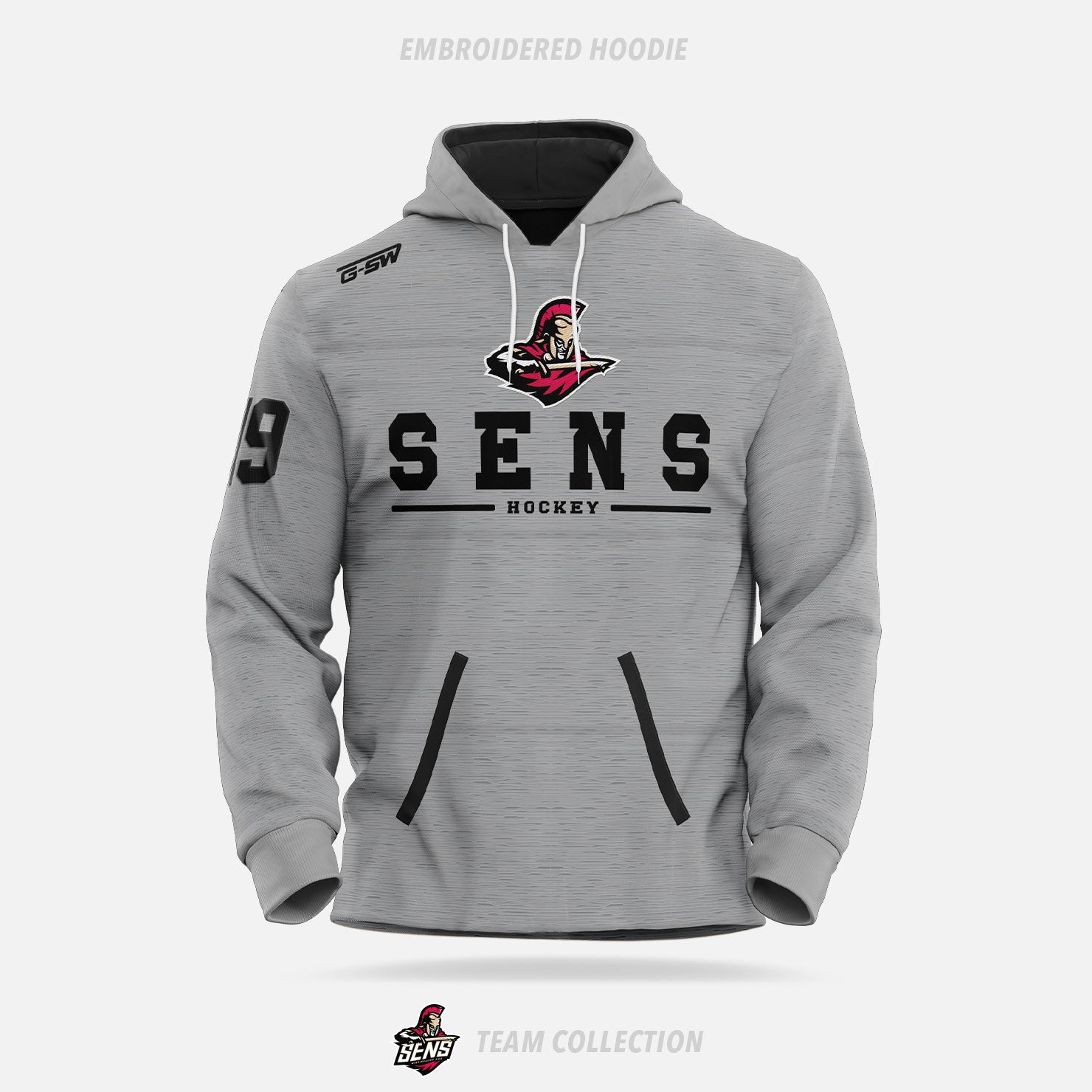 Mississauga Senators Embroidered Hoodie