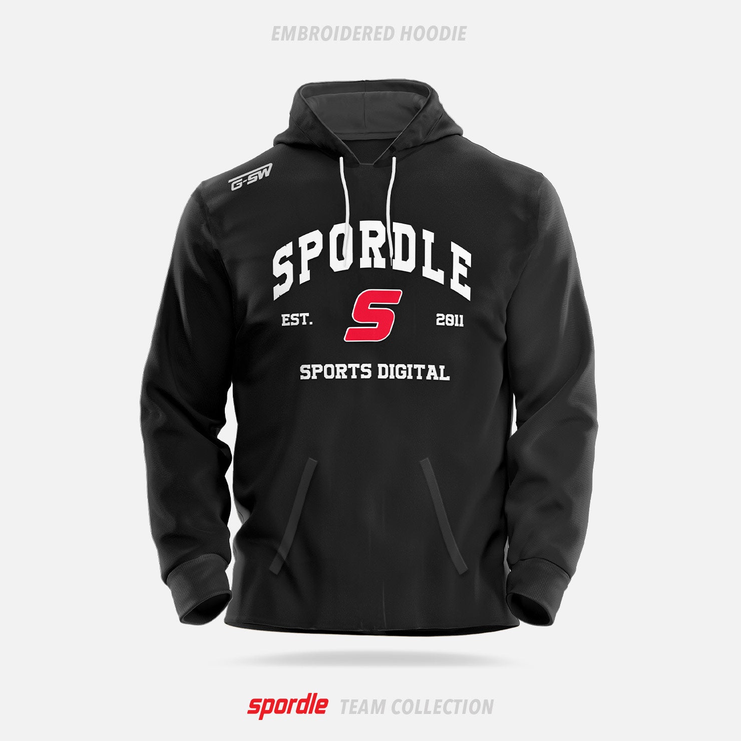Spordle Embroidered Hoodie - Spordle Team Collection