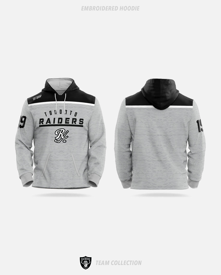 Toronto Raiders Embroidered Hoodie - Toronto Raiders Team Collection