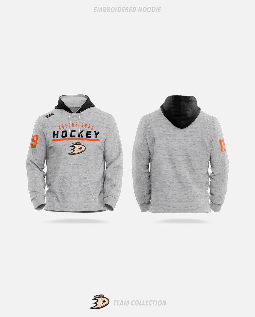 Avenue Road Ducks Embroidered Hoodie - Avenue Road Ducks Team Collection