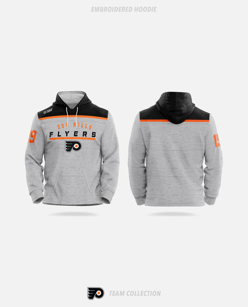 Don Mills Flyers Embroidered Hoodie - Don Mills Flyers Team Collection