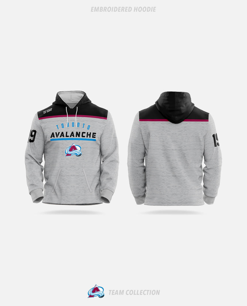 Avalanche Minor Sports Embroidered Hoodie - Avalanche Minor Sports Team Collection