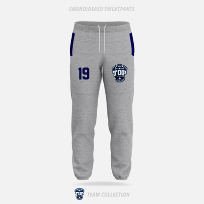 TOP Lacrosse Embroidered Sweatpants