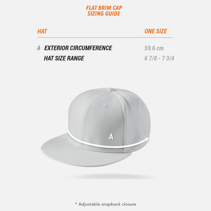 Wheatland Wranglers New Era Flat Brim Cap